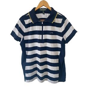 Lauren Ralph Lauren Vintage 90's Stripe Polo Shirt